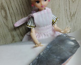 リカちゃん♡かがみだいの昆布茶焼き 旦⠜作り方1写真