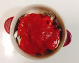 時短❗簡単❗️サバ缶のトマトチーズ焼き作り方4写真