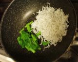 しらすと大根抜き菜の卵とじ作り方2写真