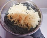 キャベツとマカロニのガーリック鶏ガラ炒め作り方1写真
