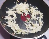 キャベツとマカロニのガーリック鶏ガラ炒め作り方3写真