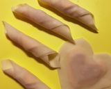 ハートのおつまみ♡しゅうまいの皮で作り方5写真