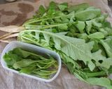 しらすと大根抜き菜の卵とじ作り方7写真