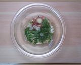 マヨみそポン酢で香味野菜と豆腐のサラダ作り方2写真