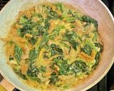 ほうれん草のお好み焼き・ごま＆チーズin作り方7写真