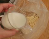 【幼児食におすすめ】もちもち　きなこパン作り方5写真