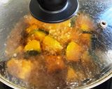 ♪かぼちゃのそぼろ煮♪(大皿盛り)作り方3写真