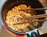 ヘルシー＆節約★豆腐そぼろ丼作り方4写真