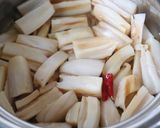 夕食弁当♪美味♪レンジで時短♪蓮根の煮物作り方5写真