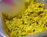 カボチャおやつ☆薄力粉でホットケーキ作り方2写真