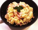 フライパンdeホットポテトサラダ作り方6写真