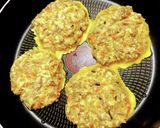 たまごバーグ＊ハンバーグとオムレツが合体作り方5写真