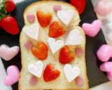 簡単キュート♡乙女な冷凍作りおきトースト作り方3写真
