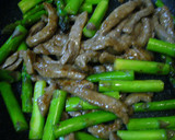 簡単☆牛肉とアスパラの中華炒め作り方5写真