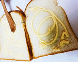 お好み焼き風！簡単！冷凍作り置きトースト作り方2写真