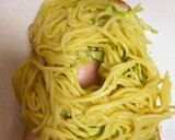 お好み焼き風！簡単！冷凍作り置きトースト作り方4写真