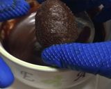 セキセイインコの立体キャラチョコ作り方2写真