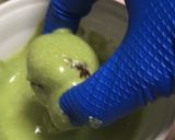 セキセイインコの立体キャラチョコ作り方3写真
