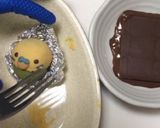 セキセイインコの立体キャラチョコ作り方7写真