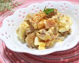 残り物 救済！肉じゃが とゆで卵のサラダ作り方3写真