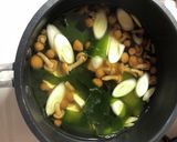 なめこと豆腐のお吸い物作り方3写真