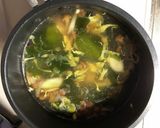 なめこと豆腐のお吸い物作り方4写真