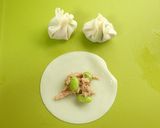 セージ香る★ツナと枝豆のひとくち餃子作り方3写真