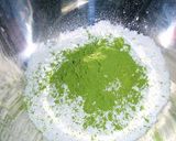 ふわしっとり♪抹茶あずきバターカステラ作り方1写真