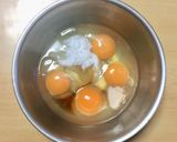 超簡単☆甘〜い♫花柄変わり海苔巻き♪♪♪作り方1写真