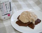 甘酒だけでチョコレートムース♪作り方4写真