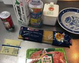 カニトマトクリームパスタ(偽)作り方1写真