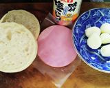 ハムとチーズの簡単オープンサンド作り方1写真