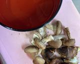 フライパンで鶏肉の煮物作り方1写真
