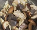 フライパンで鶏肉の煮物作り方4写真