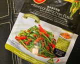 手軽♪豆苗モヤシのサンバルブラチャン炒め作り方6写真