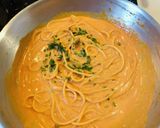 ウニ風味のトマトクリームパスタ☆作り方6写真