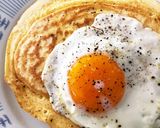 中力粉でお食事パンケーキ☻作り方4写真