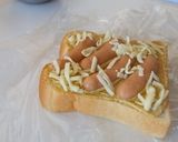 冷凍作りおきウインナーカレーマヨトースト作り方3写真