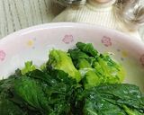 リカちゃん♡のらぼう菜ピーナッツおひたし作り方8写真