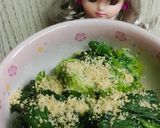 リカちゃん♡のらぼう菜ピーナッツおひたし作り方9写真