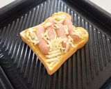 冷凍作りおきウインナーカレーマヨトースト作り方5写真