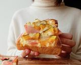 冷凍作りおき♪ベーコンとかぼちゃトースト作り方5写真