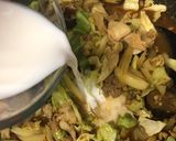 豚コマとナスのクリーミーカレーうどん作り方14写真