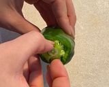 ピーマンの切り方作り方4写真