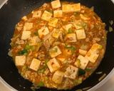 鶏ひき肉で＊辛旨！麻婆豆腐作り方2写真
