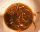切干大根煮物　リメイク〜茶碗蒸し〜作り方1写真