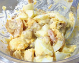 残り物 救済！肉じゃが とゆで卵のサラダ作り方2写真