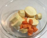 【幼児食1歳頃~】野菜マッシュサンドパン作り方1写真