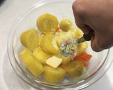 【幼児食1歳頃~】野菜マッシュサンドパン作り方3写真