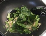 【幼児食】青菜ときのこのやわらかソテー作り方2写真